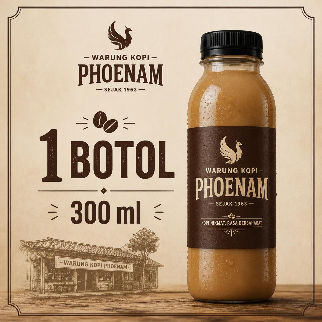 1 Botol 300 ml Warkop Phoenam